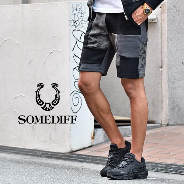 ハーフパンツ メンズ 短パン ショーツ ショートパンツ タイト スウェット スウェットパンツ スウェットハーフパンツ 迷彩 カモ柄 カモ 春 春服 春物 春新作 Joker By Evergreen 通販 Paypayモール