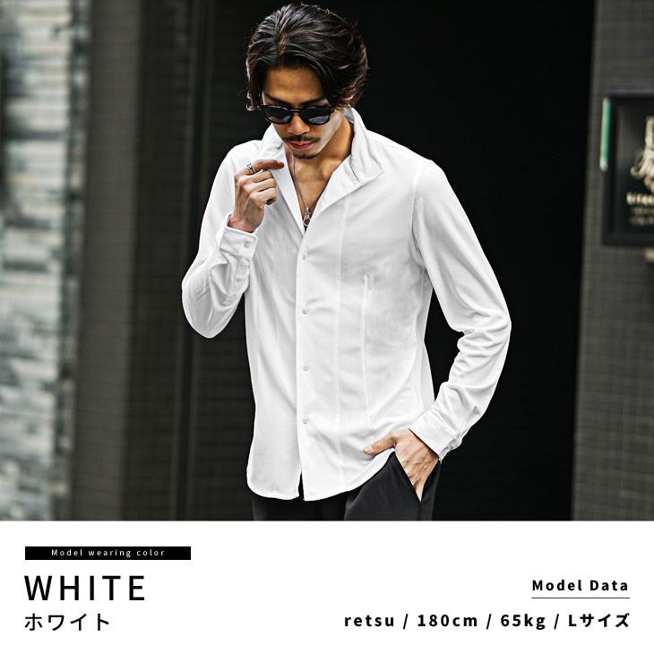 シルク100 フェラガモ　めっちゃ派手なシャツ　サイズ　メンズならM 箱9 自由を謳歌するフェラガモのシャツ──春に使える白シャツの選び方