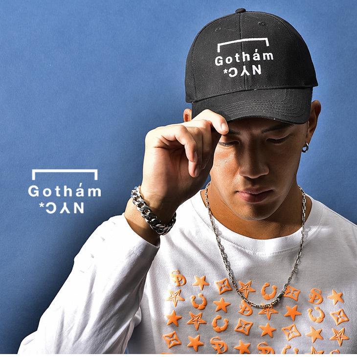 Gotham Nyc ゴッサム エヌワイシー キャップ メンズ レディース ブランド メンズキャップ 帽子 浅め 洗える 黒 男 ブラック ホワイト 白 おしゃれ 可愛い Joker By Evergreen 通販 Paypayモール