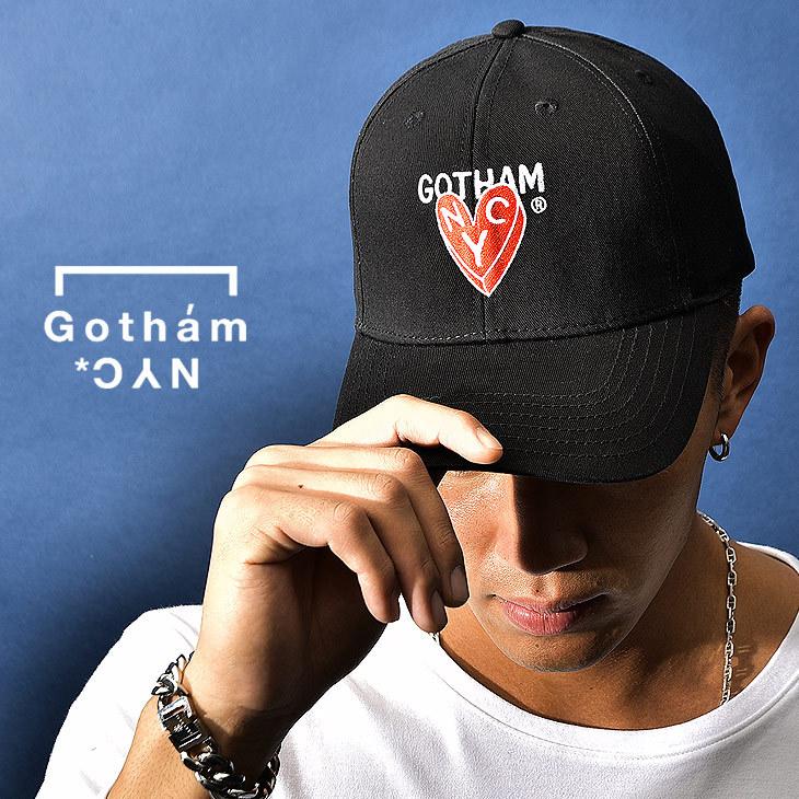 Gotham Nyc ゴッサム エヌワイシー キャップ メンズ レディース ブランド メンズキャップ 帽子 浅め 洗える 黒 男 ブラック ホワイト 白 おしゃれ 可愛い Joker By Evergreen 通販 Paypayモール