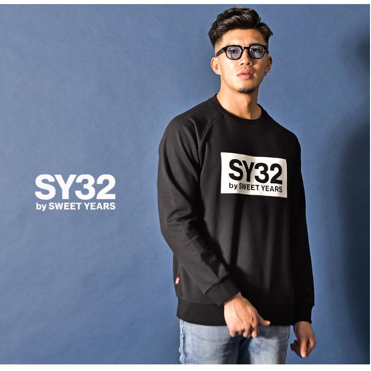 Sy32 By Sweet Years トレーナー メンズ ブランド 大きいサイズ スポーツ ブランド トレーナー ブラック 黒 グレー 春 春服 春物 Joker By Evergreen 通販 Paypayモール