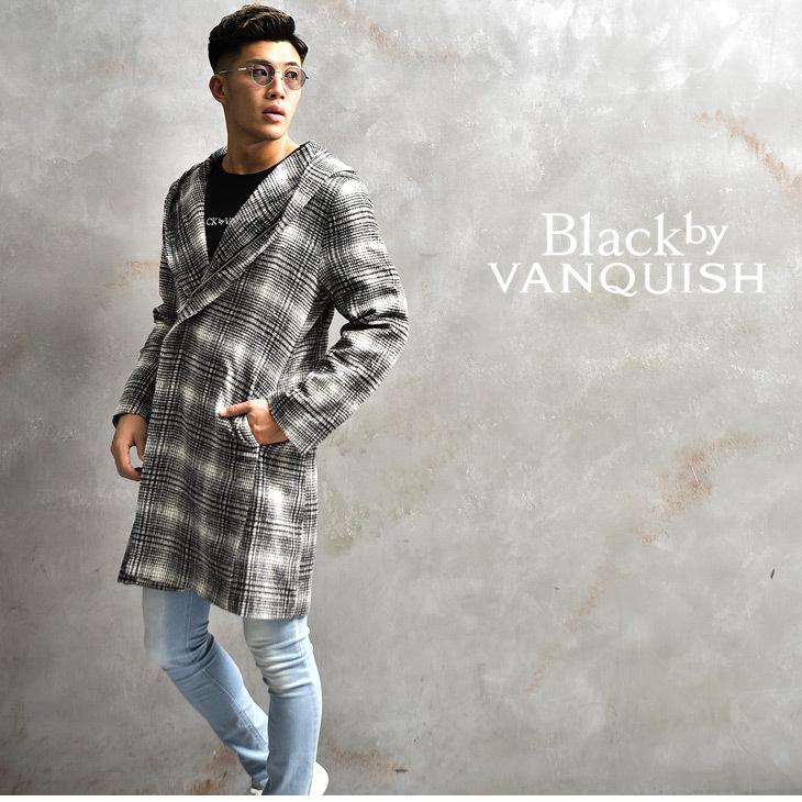VANQUISH ロングコート 黒 64597_01.jpg