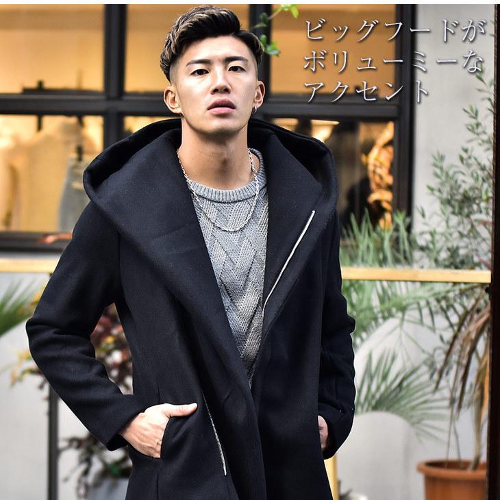 コート メンズ 春 ブランド 春服 ロング丈 ロングコート チェスターコート フード コート パーカー フード お洒落 おしゃれ キレイ目 カジュアル ベージュ 黒 Joker By Evergreen 通販 Yahoo ショッピング