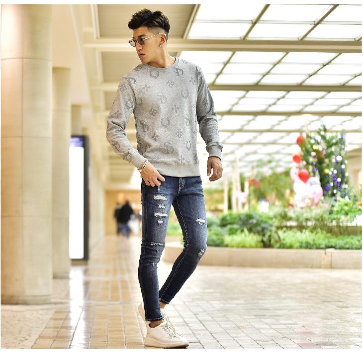 スキニーパンツ メンズ スキニー パンツ ダメージデニム ダメージ ジーンズ スキニーデニム ストレッチ 黒 ブラック インディゴ デニム 春 春服 大きいサイズ Joker By Evergreen 通販 Yahoo ショッピング