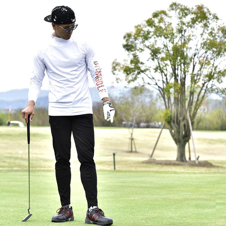   GOLF モックネック長袖ストレッチアンダーシャツ DIVINER（ディバイナー） ゴルフウェア アンダーシャツ メンズ