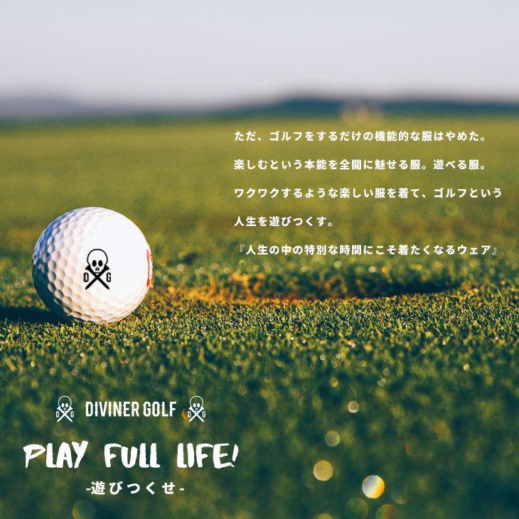 ゴルフウェア メンズ アンダーシャツ ブランド ゴルフ メンズ アンダーウェア インナーウェア DIVINER GOLF モックネック アンダーシャツ ホワイト 白 | DIVINER GOLF | 01