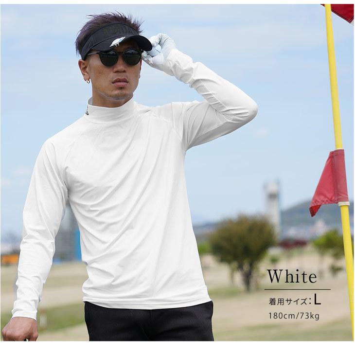 DIVINER GOLF ゴルフウェア アンダーシャツ メンズ モックネック