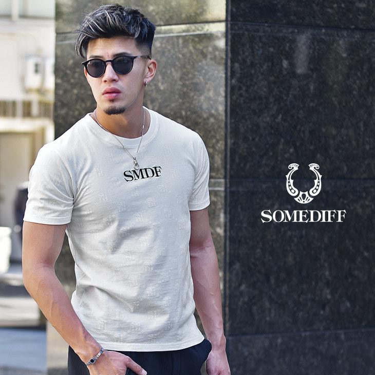 ブランド Tシャツ メンズ おしゃれ 半袖 カットソー 半袖tシャツ タイト 細め クルーネック Uネック ロゴ 総柄 秋 秋服 秋物 ちょいワル Somediff サムディフ Joker By Evergreen 通販 Paypayモール