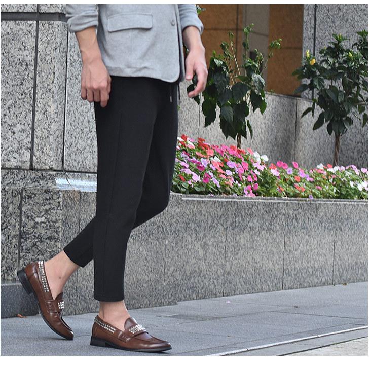 SOMEDIFF（サムディフ） ローファー メンズ おしゃれ スタッズ