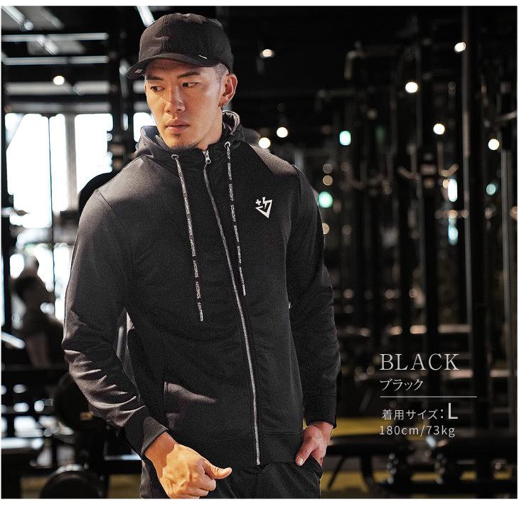 ション パーカー スポーツ 細身 ジム 筋トレ フィットネス Joker By Evergreen 通販 Paypayモール メンズ 薄手 トレーニング ブランド トレーニングウェア 長袖 ブラック 黒 バックロゴ ジップパーカー ℤでした Rainbowinn Com