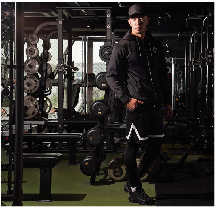 SOMEDIFF パーカー メンズ 薄手 トレーニング ブランド