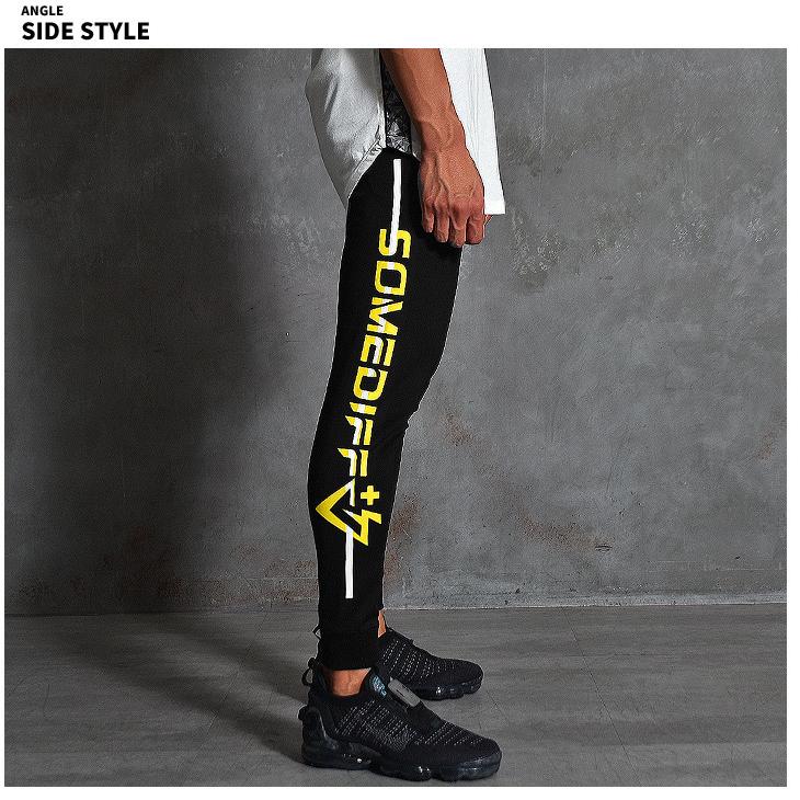 SOMEDIFF ジム ウェア メンズ スポーツ 筋トレ ジョガーパンツ