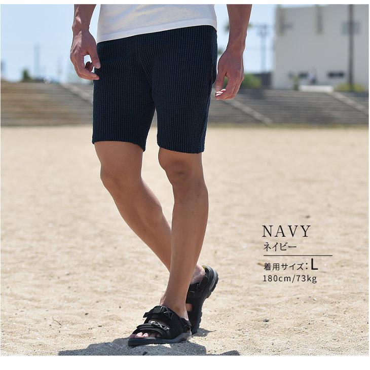 ハーフパンツ メンズ 短パン ショートパンツ ショーツ 白 黒 ホワイト ブラック スポーツ スウェット 部屋着 細身 ひざ上 ストライプ 春 春服 春物 Joker By Evergreen 通販 Yahoo ショッピング