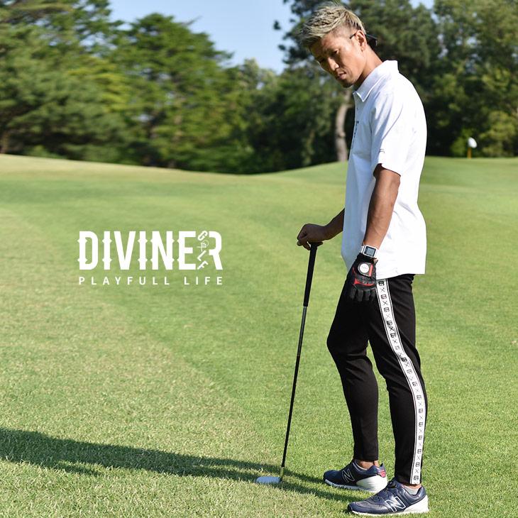 【DIVINER GOLF】ゴルフウェア メンズ 春 パンツ ゴルフパンツ 細身 メンズ ラインパンツ ストレッチ 伸縮 春 春服 春物 スポーツ ディバイナーゴルフ｜evergreen92｜11