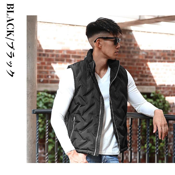 中綿ベスト メンズ ベスト アウターダウンベスト ダウンジャケット 黒 白 おしゃれ ダウン アウター 防寒 防寒着 撥水 ジャケット ちょいワル Joker By Evergreen 通販 Yahoo ショッピング