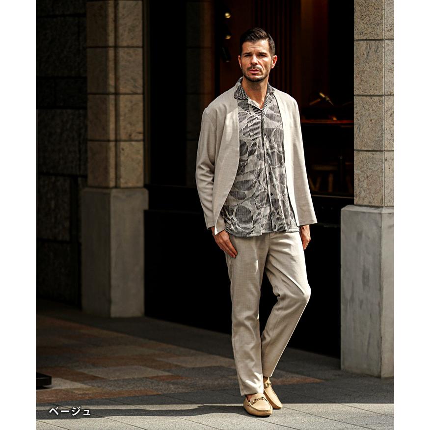 joker（ジョーカー） ノーカラージャケット メンズ カーディガン