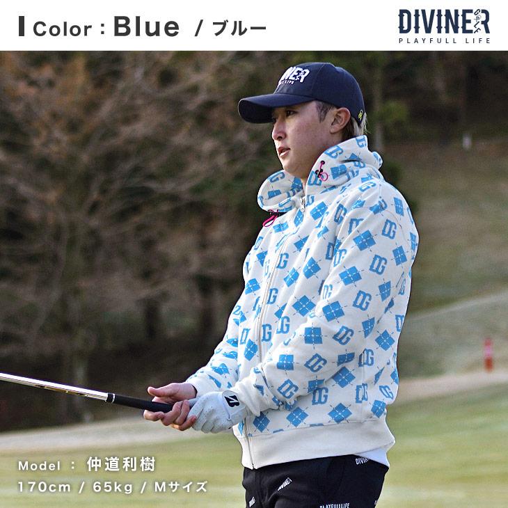 DIVINER GOLF 【DIVINER GOLF】ゴルフウェア メンズ パーカー ゴルフ
