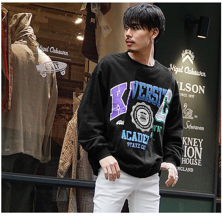 joker（ジョーカー） トレーナー メンズ オーバーサイズ カレッジ