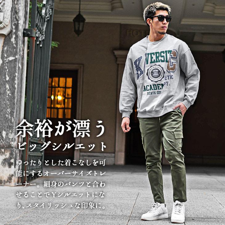 joker（ジョーカー） トレーナー メンズ オーバーサイズ カレッジ