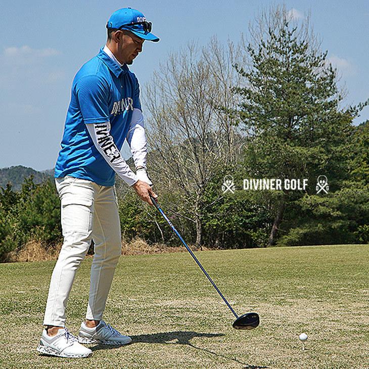 DIVINER GOLF（ディバイナー ゴルフ） 【DIVINER GOLF】ポロシャツ