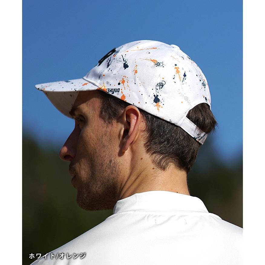新品未使用　デヴァローゴルフ　メンズ　キャップ　帽子●ホワイト デヴァローゴルフ 帽子 キャップ Devereux Golf TWO-TONE SKULL HAT