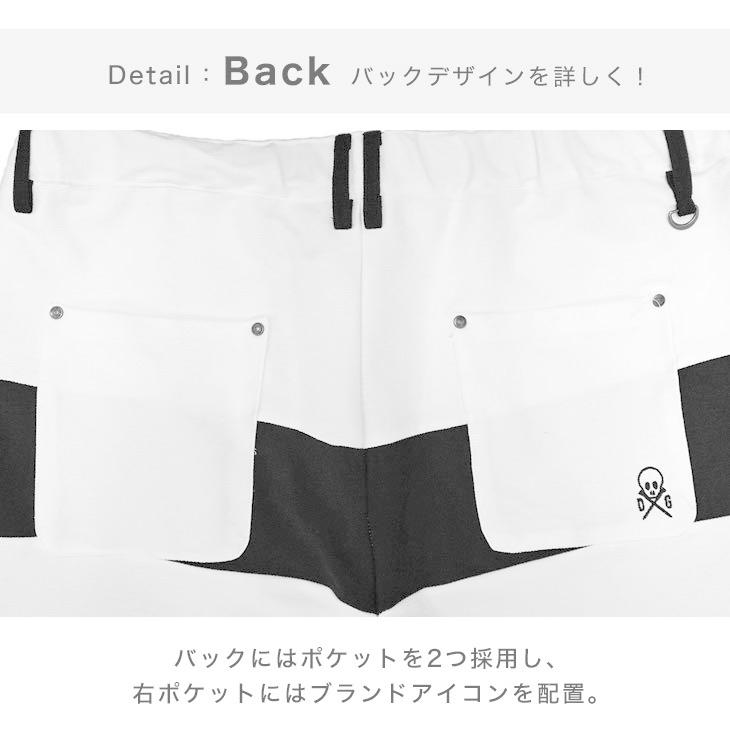 【DIVINER GOLF】 ゴルフウェア メンズ ハーフパンツ 短パン メンズ ゴルフ ショートパンツ メンズ ゴルフパンツ ボーダー ロゴ 柄物 おしゃれ 上品｜evergreen92｜07