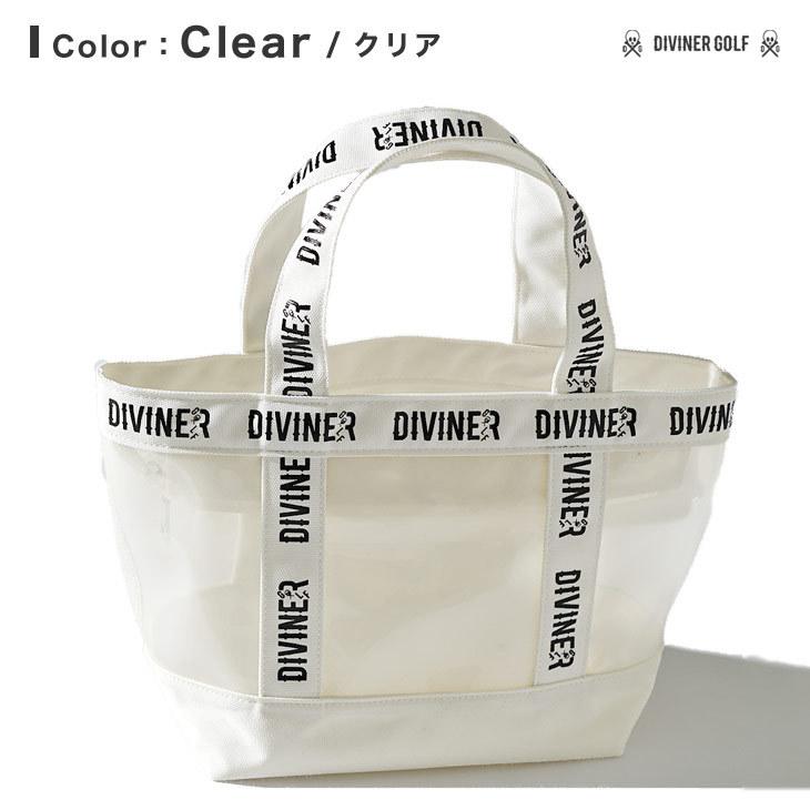 新品未使用　虹色 透明ゴルフバッグ g035.jpg