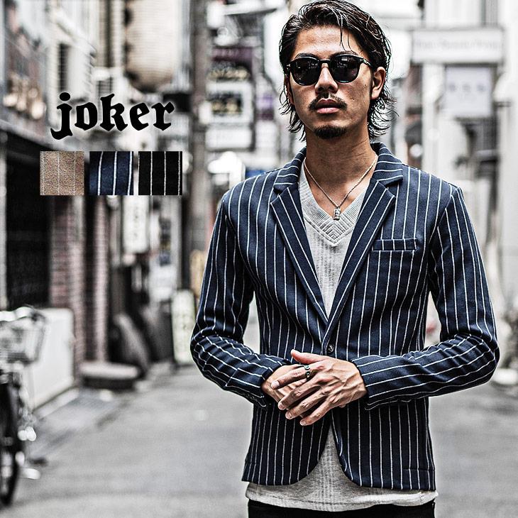 テーラードジャケット メンズ ジャケット メンズ 秋 ストライプ テーラード ジャケット ジャケット メンズ ビジネス 長袖 きれいめ アウター 秋 秋服 秋物 秋冬 Joker By Evergreen 通販 Paypayモール