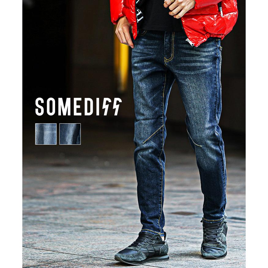 SOMEDIFF（サムディフ） ジーパン メンズ ブランド デニムパンツ