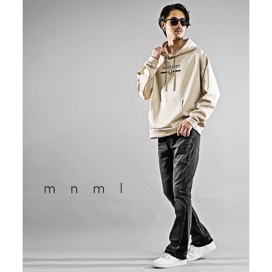 mnml デニム ミニマル ジーンズ メンズ フレアパンツ デニム mnml デニム ミニマル ジーンズ メンズ フレアパンツ デニム