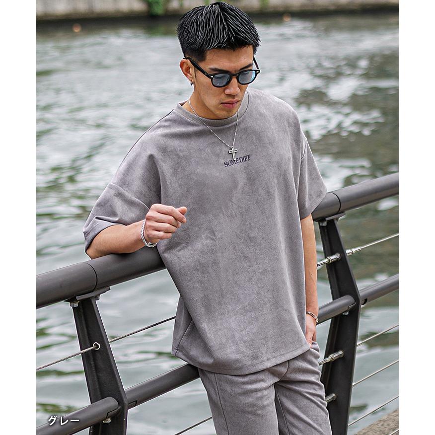 SOMEDIFF（サムディフ） オーバーサイズ Tシャツ メンズ 半袖 Tシャツ