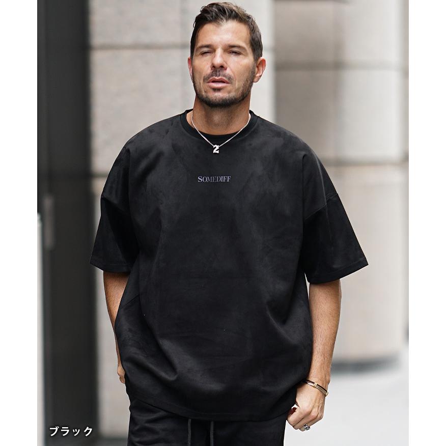 SOMEDIFF（サムディフ） オーバーサイズ Tシャツ メンズ 半袖 Tシャツ