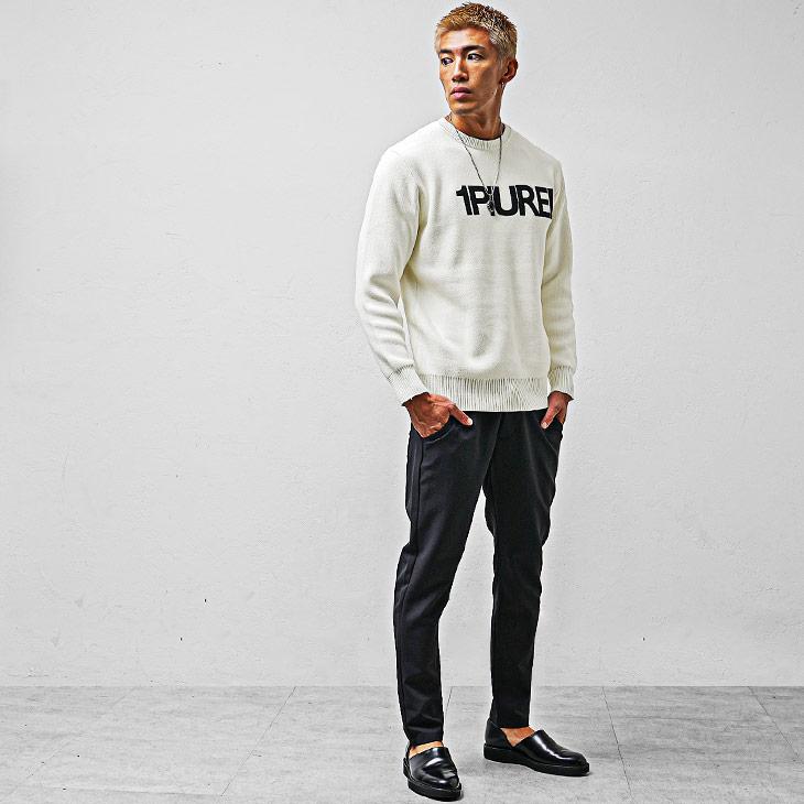 1PIU1UGUALE3 RELAX ウノピュウノウグァーレトレ ニット メンズ
