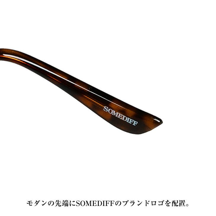コンビサングラス メンズ 丸型 ドライブ 伊達メガネ メンズ レトロ ラウンド型 サングラス ブランド おしゃれ リゾート サーフ系 ちょいワル お兄系 | SOMEDIFF | 12