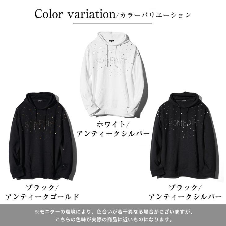 SOMEDIFF（サムディフ） パーカー メンズ ブランド プルオーバー