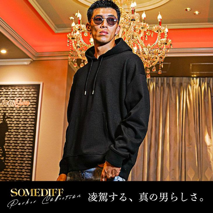 SOMEDIFF（サムディフ） オーバーサイズ パーカー メンズ ブランド