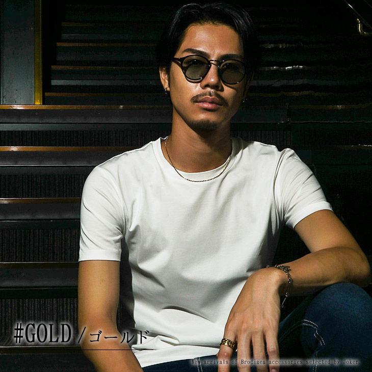 joker 14金 ネックレス メンズ シンプル 金 ゴールド K14 7.38g