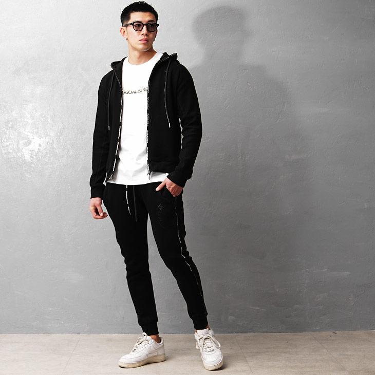 1PIU1UGUALE3 RELAX ウノピュウノウグァーレトレ パーカー メンズ