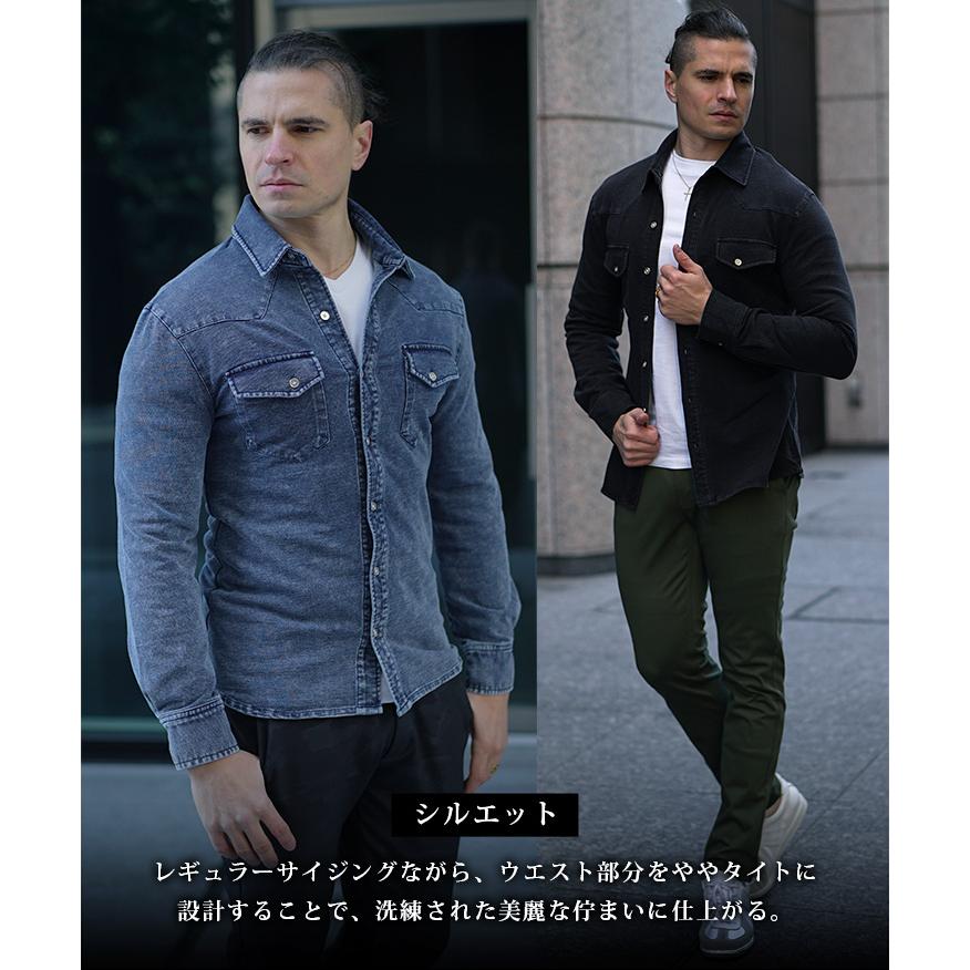 SOMEDIFF シャツ メンズ ブランド 長袖 デニムシャツ ウエスタン SOMEDIFF シャツ メンズ ブランド 長袖 デニムシャツ ウエスタン