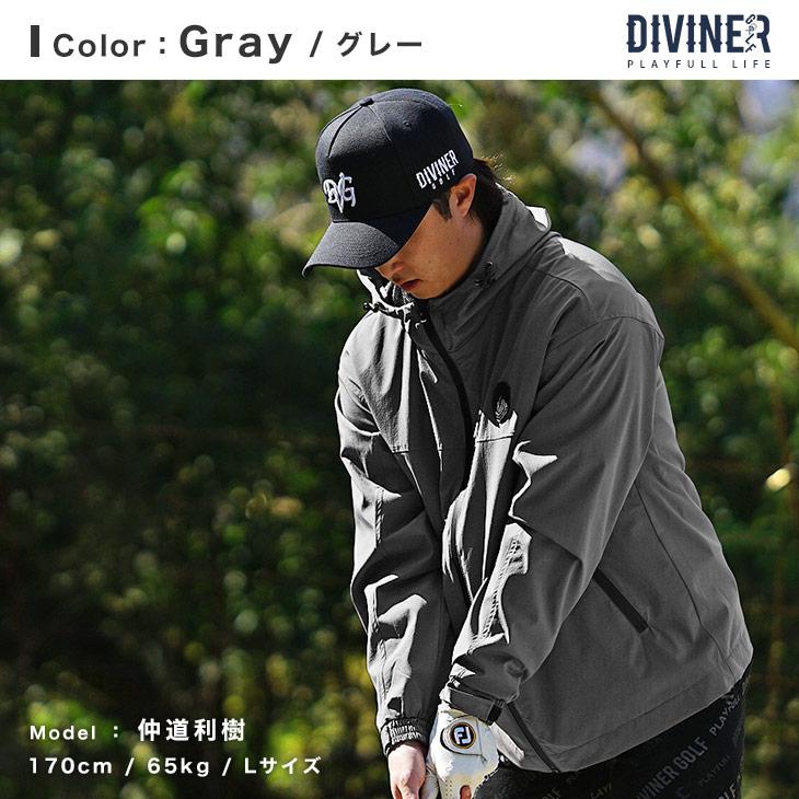 ゴルフ　パーカージャケット joker（ジョーカー） 【DIVINER GOLF】ゴルフウェア メンズ パーカー