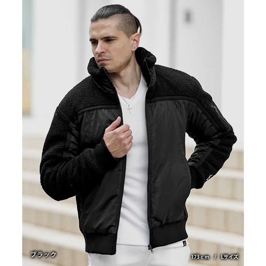 SOMEDIFF（サムディフ） ブルゾン メンズ ボア ブランド アウター
