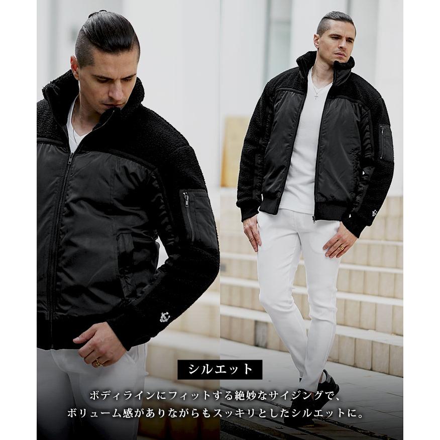 SOMEDIFF（サムディフ） ブルゾン メンズ ボア ブランド アウター