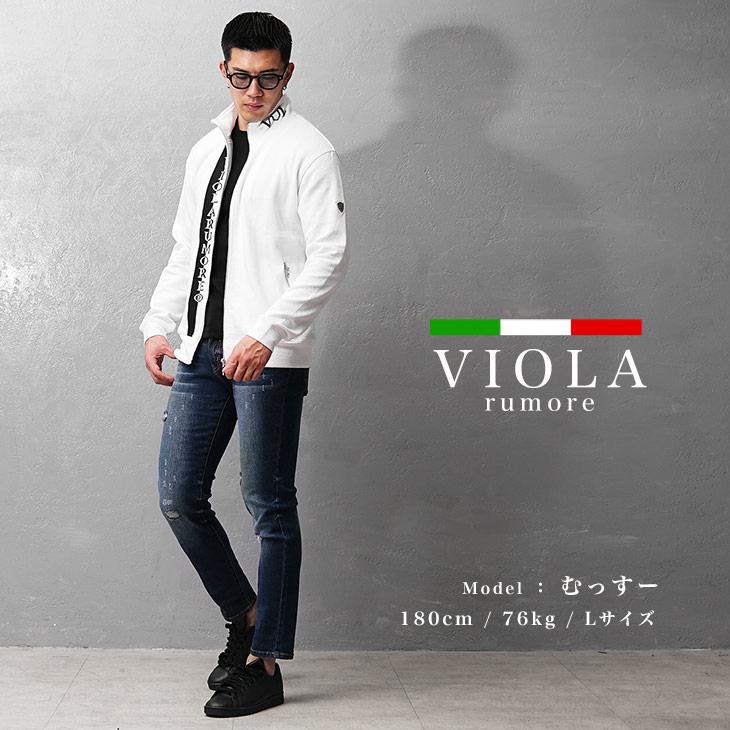 VIOLA rumore ヴィオラ ZIPスタンドジャケット メンズ ジャケット 