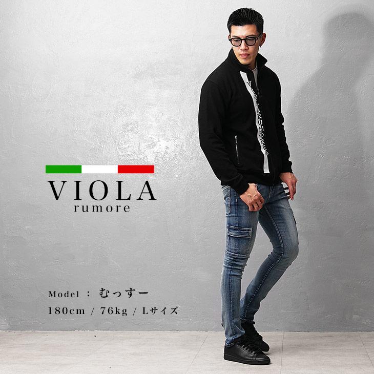 joker VIOLA rumore ヴィオラ ZIPスタンドジャケット メンズ joker VIOLA rumore ヴィオラ ZIPスタンドジャケット メンズ