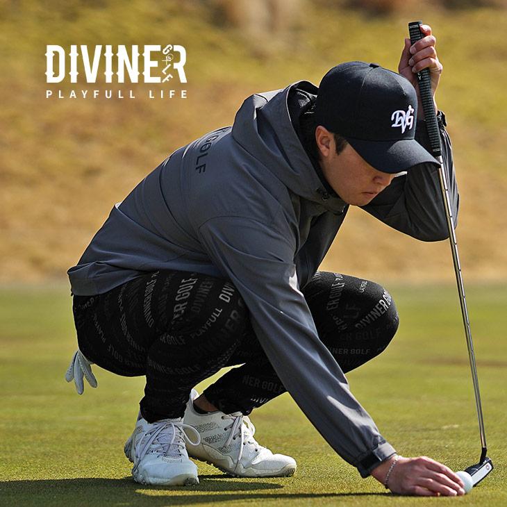 【DIVINER GOLF】ゴルフウェア メンズ ボトムス メンズ ブランド ロングパンツ 総柄 ゴルフウェア ロゴ おしゃれ ゴルフパンツ 春 ディバイナーゴルフ｜evergreen92｜07