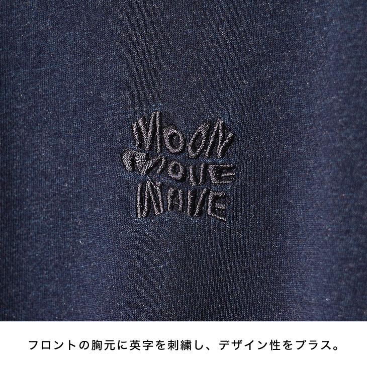 トレーナー メンズ 大きいサイズ スウェット メンズ 長袖 デニム 染め トップス メンズ 裏毛トレーナー ステッチ 長袖 ちょいワル joker ストリート アメカジ｜evergreen92｜11