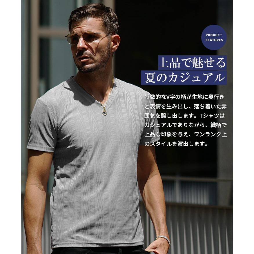 joker（ジョーカー） Tシャツ メンズ 半袖 半袖Tシャツ Vネック V