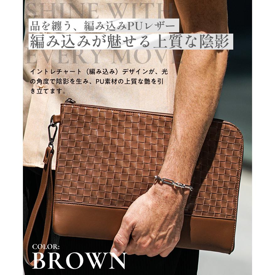 SOMEDIFF（サムディフ） クラッチバッグ メンズ セカンドバッグ メンズ