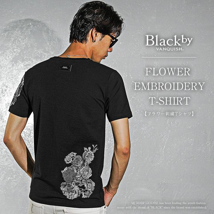 BLACK by VANQUISH（ブラックバイバンキッシュ） Tシャツ メンズ 半袖 