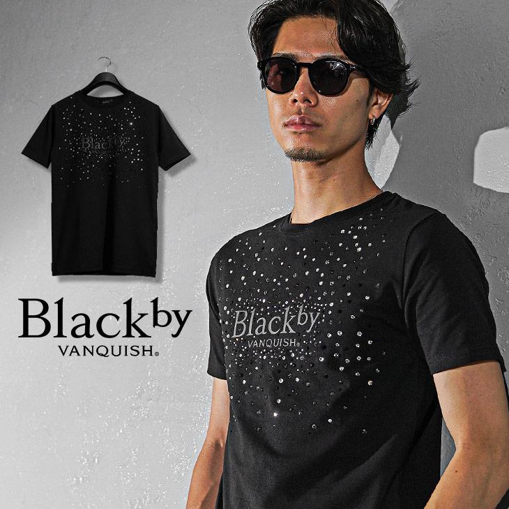 BLACK by VANQUISH（ブラックバイバンキッシュ） 黒Tシャツ メンズ